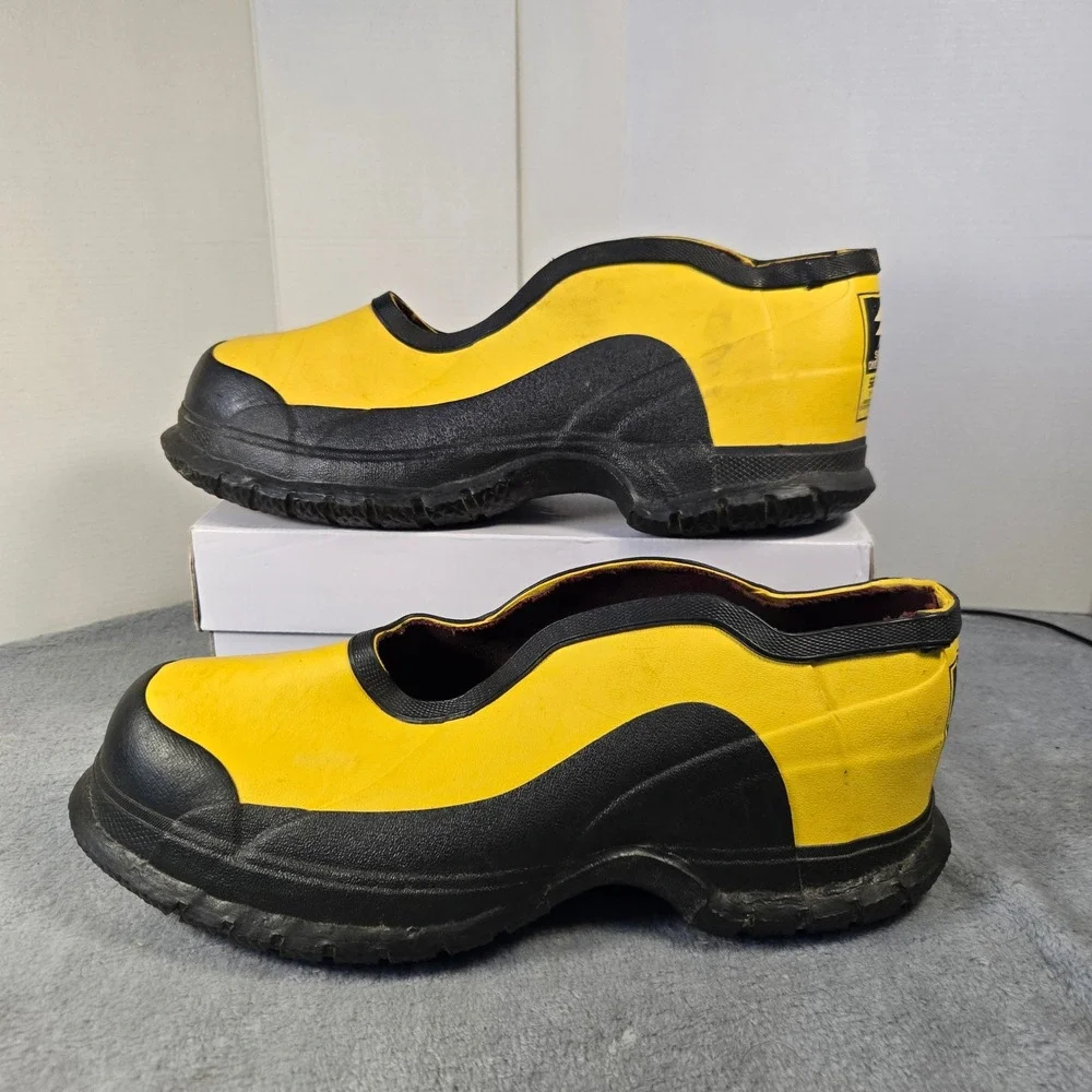 Servus by Honeywell Super Dielectric Electrical Hazard Overshoes Mens 11 Yellow